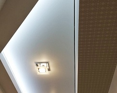 световые натяжные потолки 2